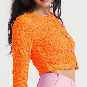LoveShackFancy Senina Crop Cardigan